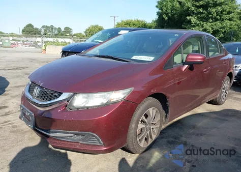 2015 Honda Civic Ex z USA, uszkodzony, nr VIN 19XFB2F8XFE227841